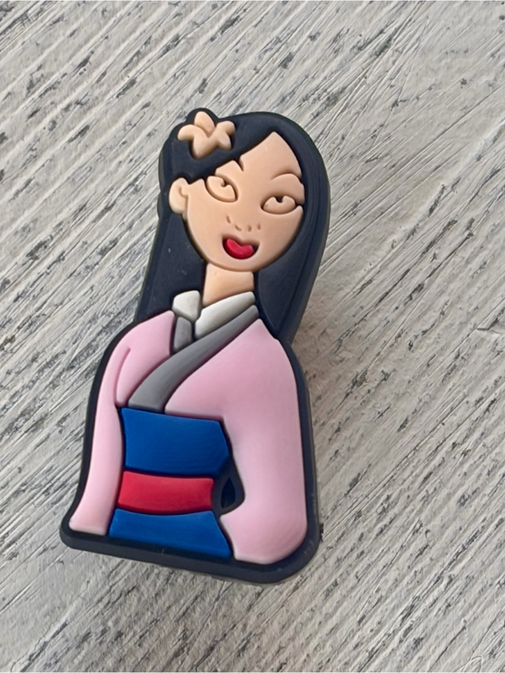 (5 / $15) Mulan Inspired Crocs Shoe Charm - Unbranded